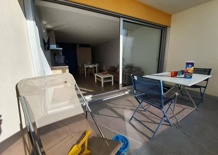 4 Couchages, Saint-jean-de-monts, Balcon, Parking, A 2 Pas De L'ocean - Fr-1-224c-194 *